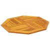 vidaXL Table Top 80x80x2.2 cm Octagonal Solid Wood Acacia
