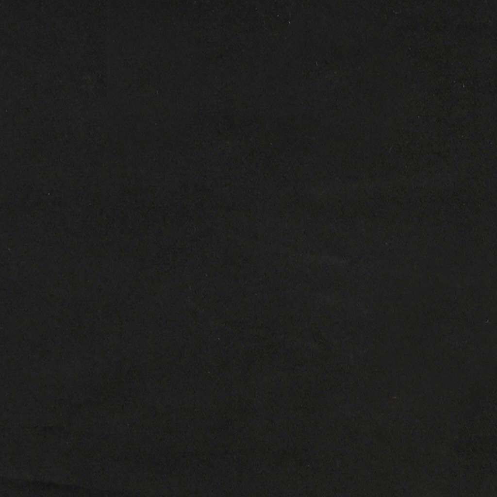 vidaXL Sofa Bed with Cushions Black Velvet
