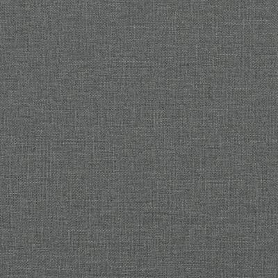 vidaXL Footstool Dark Grey 70x55x41 cm Fabric