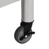vidaXL Kitchen Work Table with Wheels 60x30x85 cm Stainless Steel