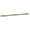 vidaXL Wall Shelves 2 pcs Sonoma Oak 115x9x3 cm