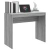 vidaXL Desk Grey Sonoma 90x40x72 cm Engineered Wood