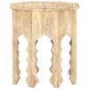 vidaXL Side Table Ø48 cm Solid Mango Wood