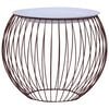 vidaXL Coffee Table Gold Ø 41 cm
