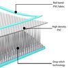 vidaXL Inflatable Gymnastics Mat with Pump 400x100x10 cm PVC Green