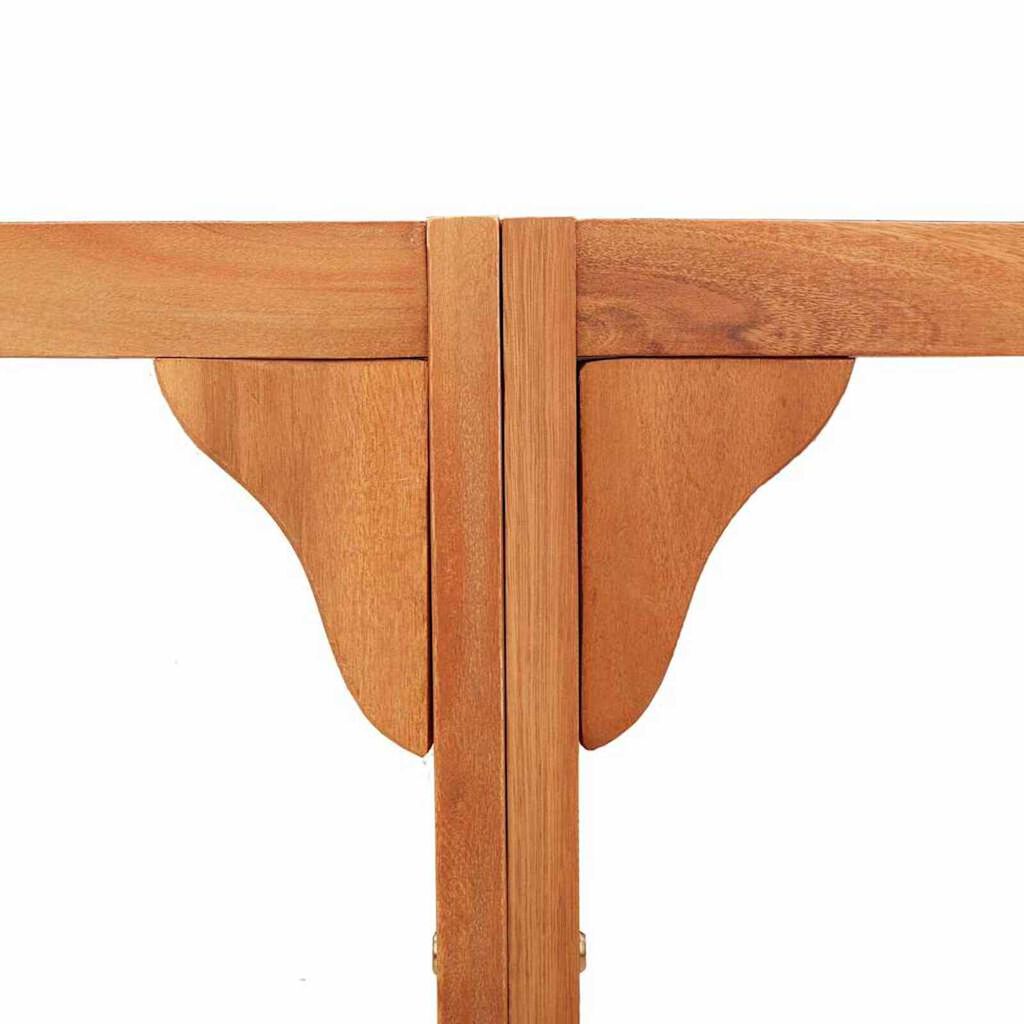 vidaXL Tree Bench Brown 160 x 160 x 45cm Solid Eucalyptus wood