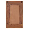 vidaXL Mirror with Buddha Cladding 50x80 cm Solid Reclaimed Wood