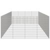 vidaXL Free Range Animal Enclosure 24-Panel 54x100 cm Galvanised Iron