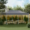 vidaXL Folding Pop-up Partytent 3x6 m Anthracite