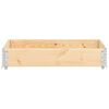 vidaXL Pallet Collar 50x100 cm Solid Pine Wood