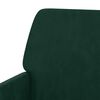 vidaXL Bench Dark Green 108x79x79 cm Velvet
