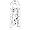 vidaXL Plant Climbing Racks 3 pcs Black 40x100 cm Iron