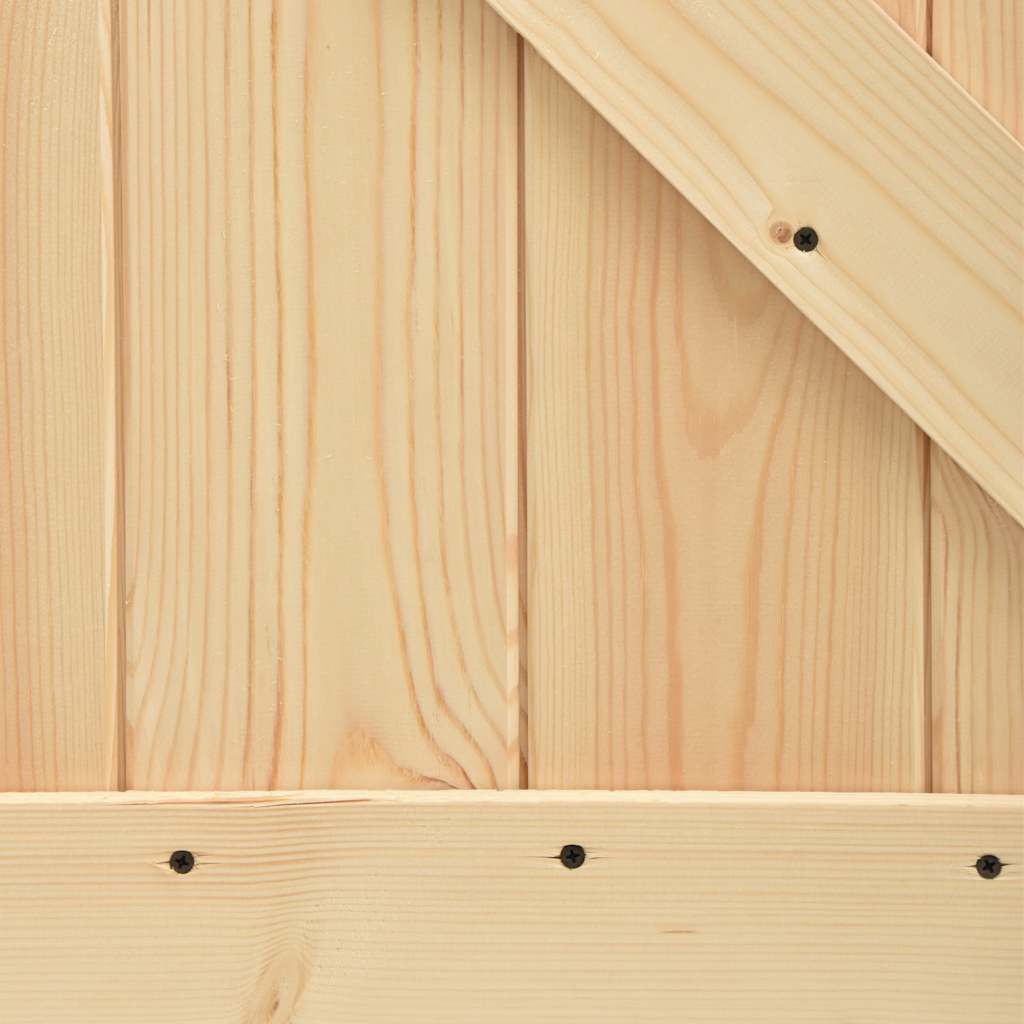 vidaXL Door NARVIK 70x210 cm Solid Wood Pine
