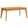 vidaXL Garden Dining Table 100x55x45 cm Solid Wood Acacia