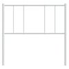 vidaXL Metal Replace Headboard White 100 cm