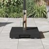 vidaXL Parasol Base Black 41 x 41 x 37 cm Granite