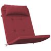 vidaXL Adirondack Chair Cushions 2 pcs Wine Red Oxford Fabric