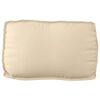 vidaXL Pallet Cushion Set 3 pcs Beige Oxford Fabric