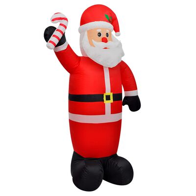 vidaXL Christmas Inflatable Santa Claus with LEDs 300 cm