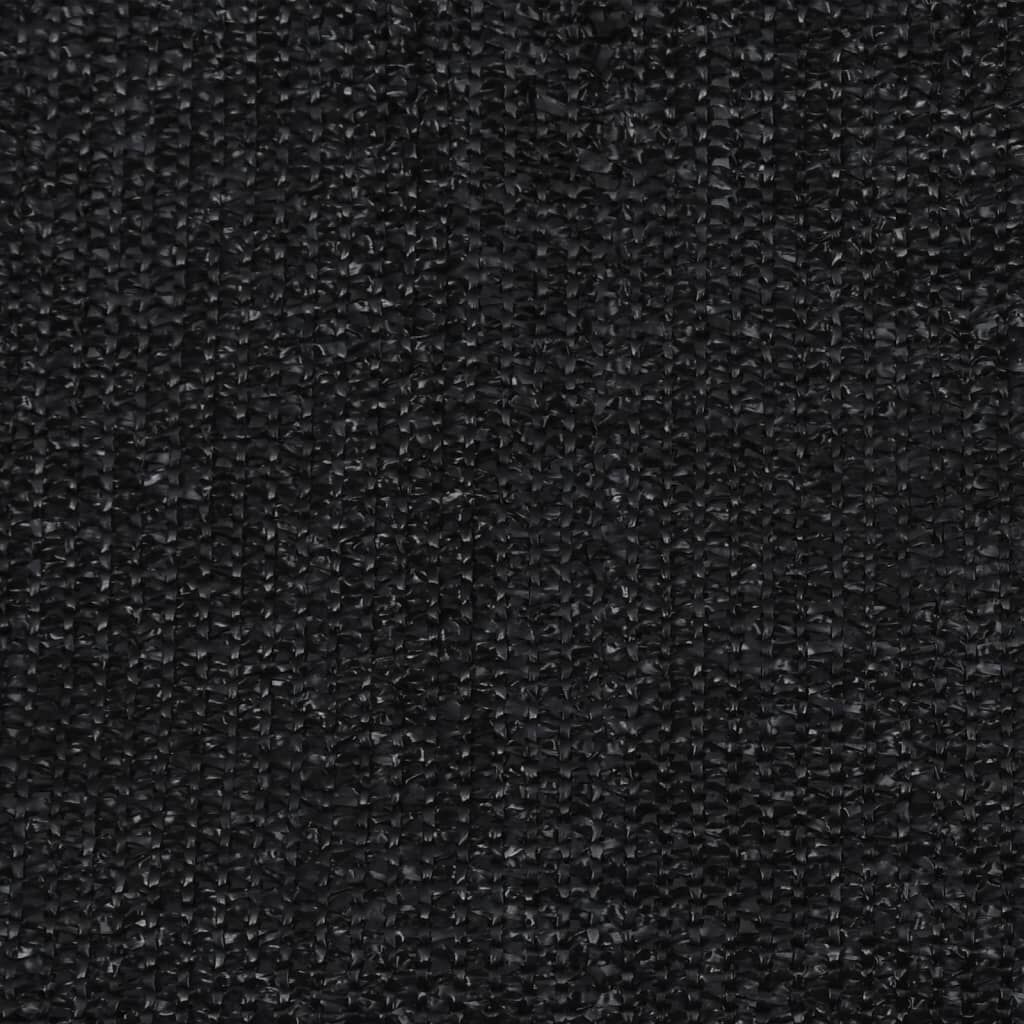 vidaXL Outdoor Roller Blind 60x230 cm Black HDPE