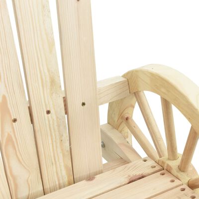 vidaXL 3 Piece Garden Lounge Set Solid Wood Fir
