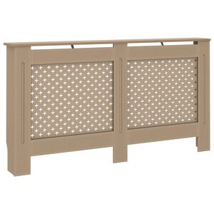 vidaXL Radiator Cover 152x19x81.5 cm MDF
