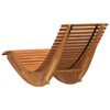vidaXL Lounger 2-person 2 pcs Brown 154 x 60 x 74 cm Solid Acacia Wood