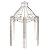 vidaXL Garden Pavilion Antique Brown 400x258x378 cm Iron