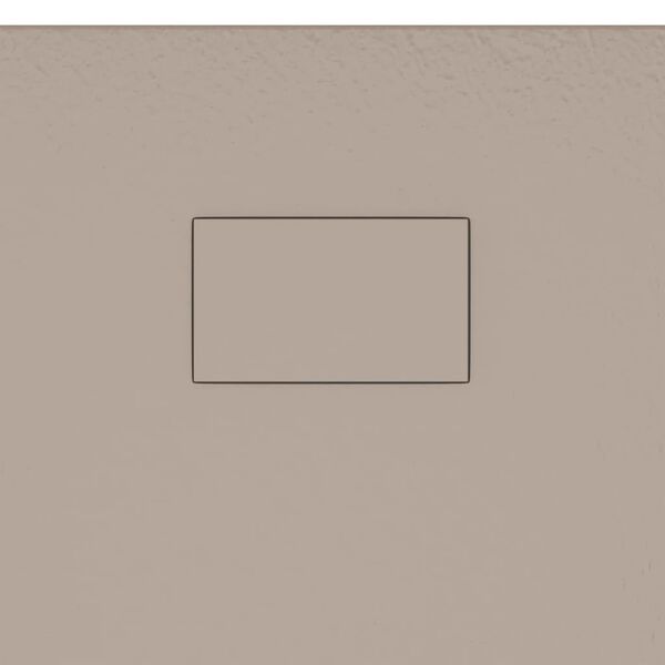 vidaXL Shower Base Tray SMC Brown 100x80 cm