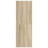 vidaXL Wall-mounted TV Cabinet Sonoma Oak 37x37x107 cm Engineered Wood