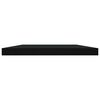 vidaXL Bookshelf Boards 8 pcs Black 100x20x1.5 cm Engineered Wood