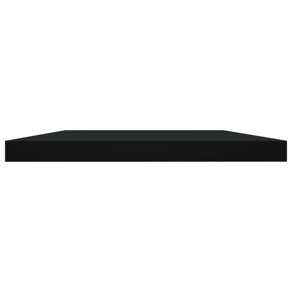 vidaXL Bookshelf Boards 8 pcs Black 100x20x1.5 cm Engineered Wood