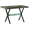 vidaXL Dining Table 120x60x76 cm Solid Reclaimed Wood