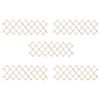 vidaXL Trellis Fences 5 pcs Firwood 180x60 cm