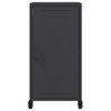 vidaXL Sideboard Black 36x39x72 cm Steel