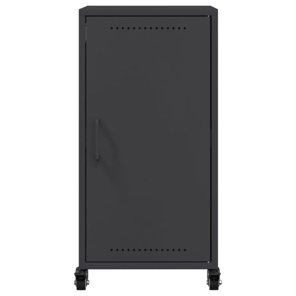 vidaXL Sideboard Black 36x39x72 cm Steel