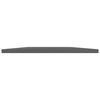 vidaXL Bookshelf Boards 8 pcs High Gloss Grey 40x50x1.5 cm Engineered Wood