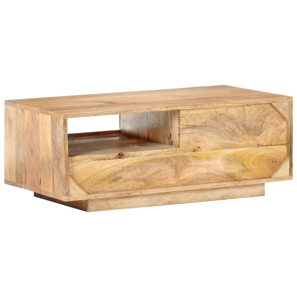 vidaXL Coffee Table 90x50x35 cm Solid Mango Wood