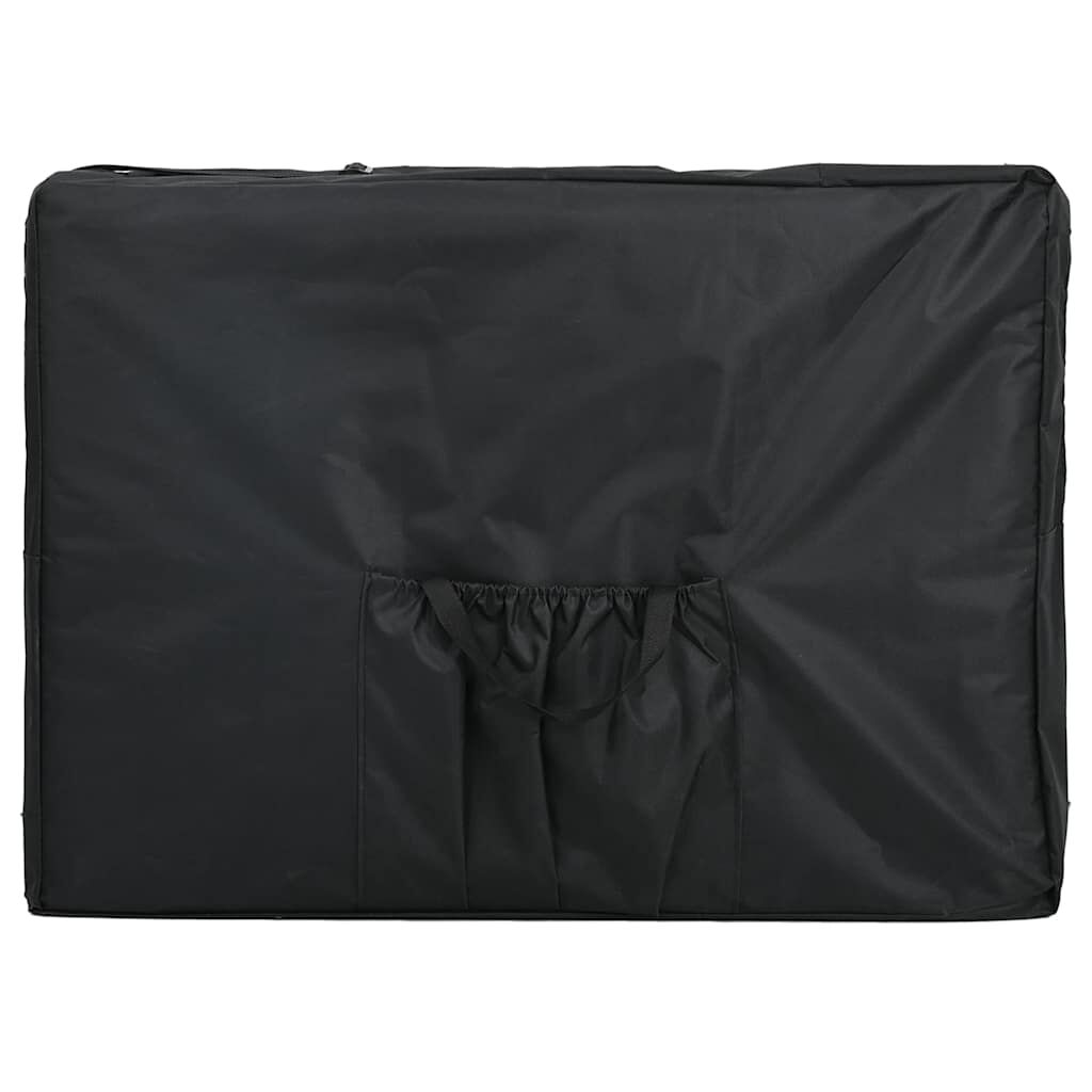 Blue Foldable Massage Table 4 Zones with Aluminium Frame