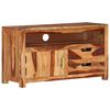 vidaXL TV Cabinet 90x34.5x50 cm Solid Wood Acacia