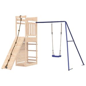vidaXL Outdoor Playset Solid Wood Pine