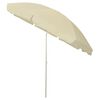 vidaXL Beach Parasol Sand Yellow 300 cm