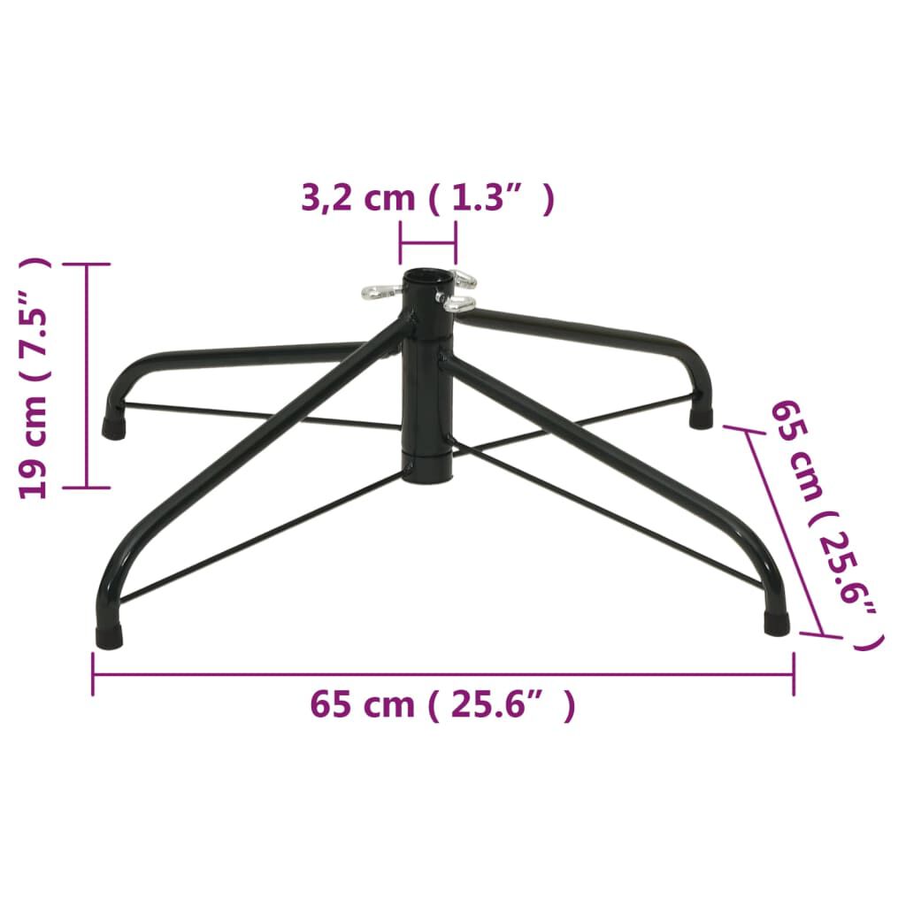 vidaXL Christmas Tree Stand 65x65x19 cm