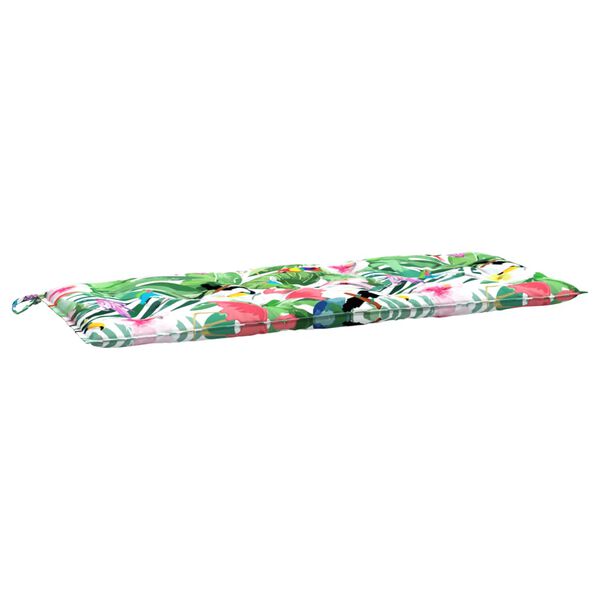 vidaXL Garden Bench Cushion Multicolour 120x50x7 cm Fabric