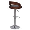 vidaXL Bar Stools 2 pcs Bent Wood