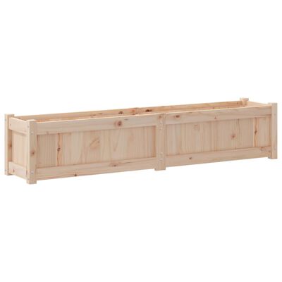vidaXL Garden Planters 2 pcs Solid Wood Pine