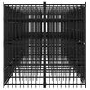 vidaXL Outdoor Dog Kennel Steel 16.59 m&sup2;