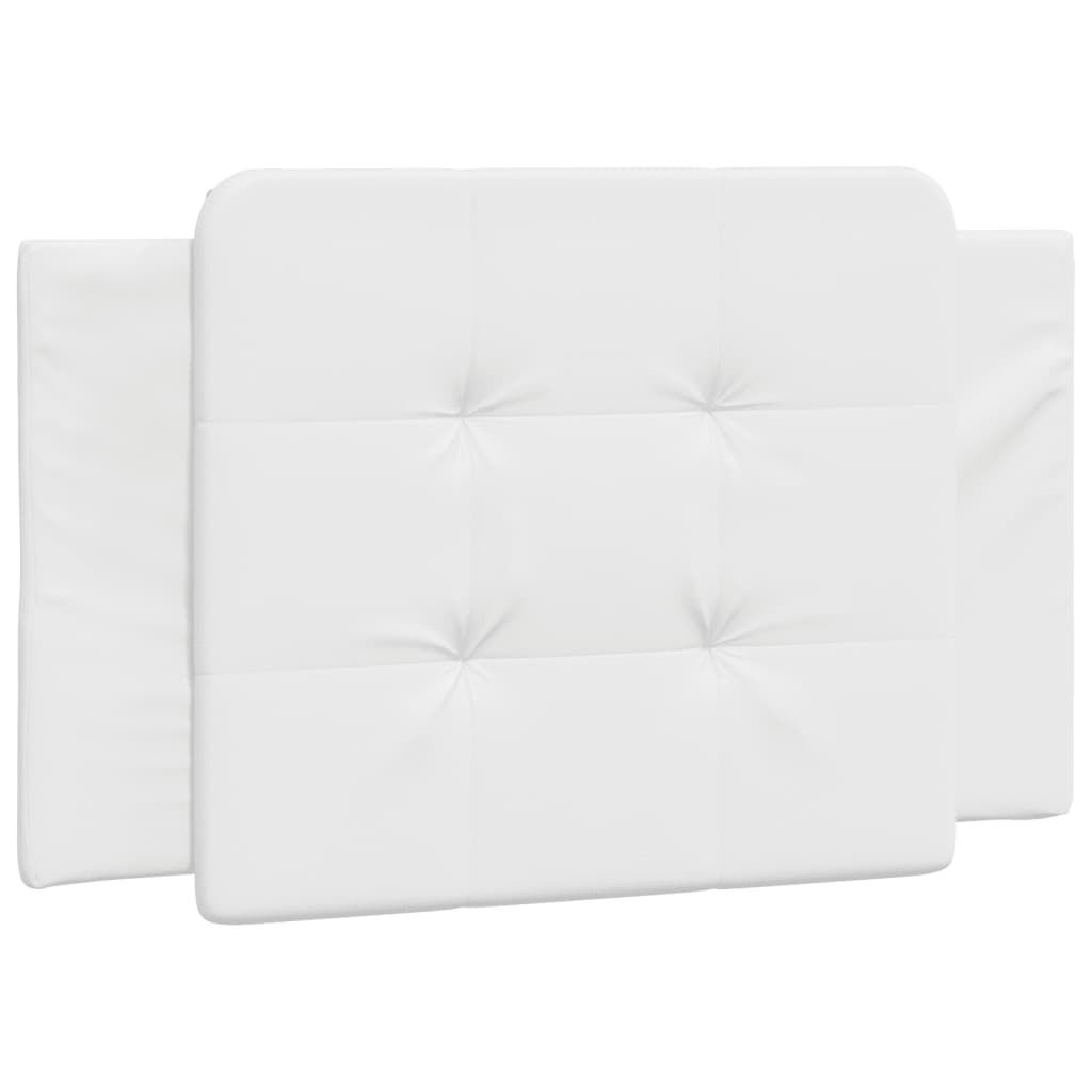 vidaXL Bed Frame without Mattress White 100x190 cm Faux Leather