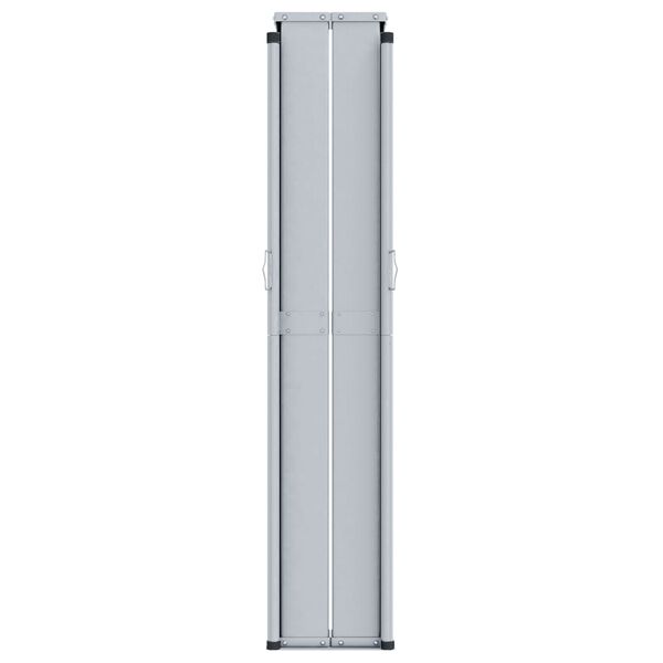 vidaXL Retractable Side Awning Black 180x1000 cm