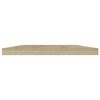 vidaXL Bookshelf Boards 8 pcs Sonoma Oak 40x20x1.5 cm Engineered Wood